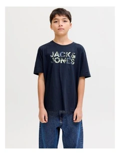 JJ JEFF LOGO TEE JNR