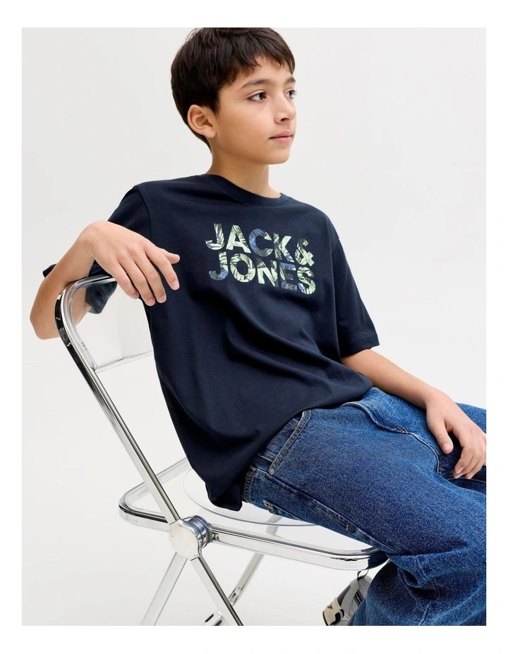 JJ JEFF LOGO TEE JNR image 4