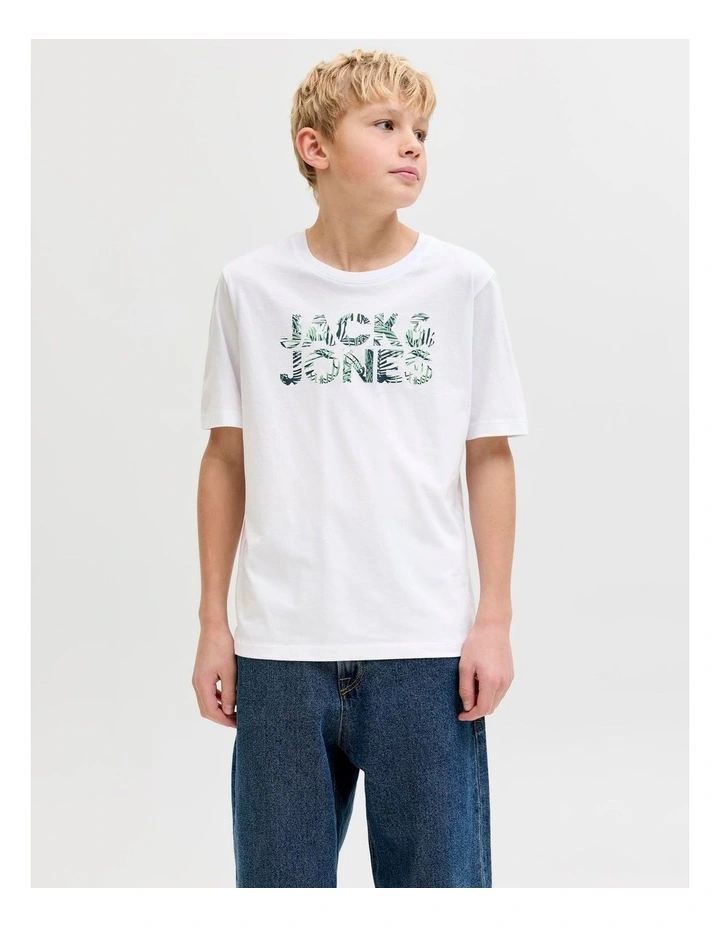 JJ JEFF LOGO TEE JNR image 1