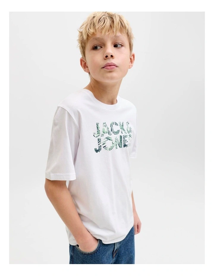 JJ JEFF LOGO TEE JNR image 2