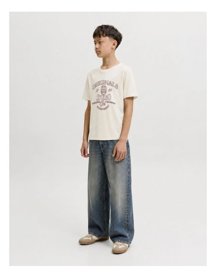 JORCHAMBERI TYPO TEE SS CN JNR image 3