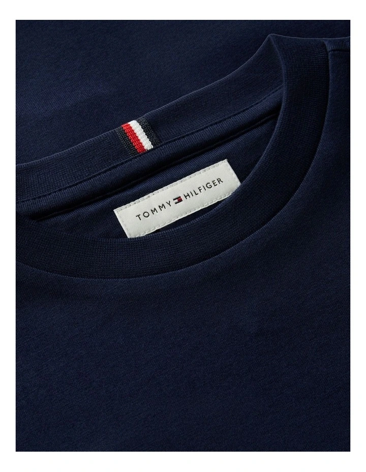 Boys Logo Jersey Crew Neck T-Shirt (8-16 years) in Blue image 6