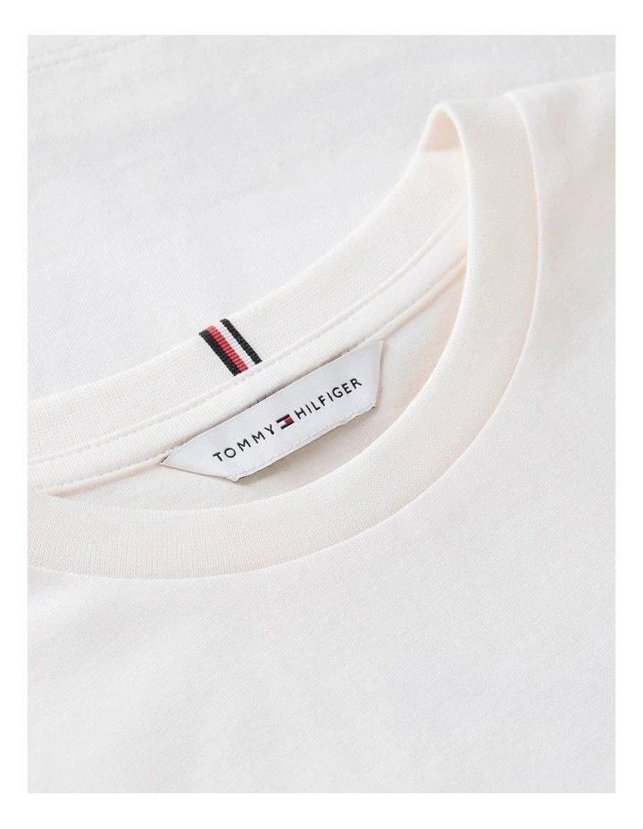 Girls Back Skyline Photo Print Relaxed T-Shirt (8-16 years) in White image 6