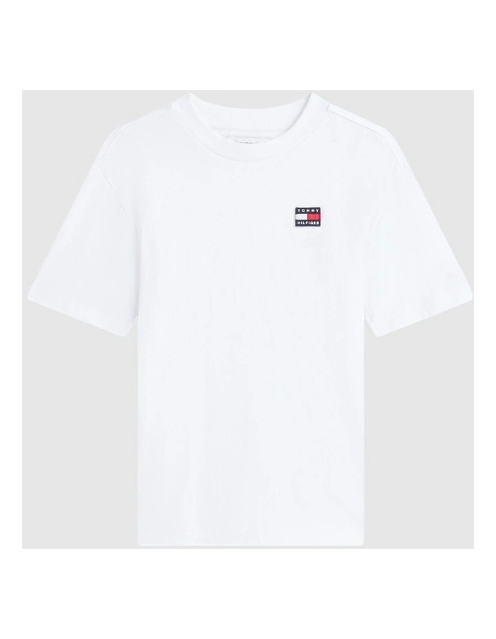 Unisex Archive Heritage Flag Tee (8-16 ) in White image 5