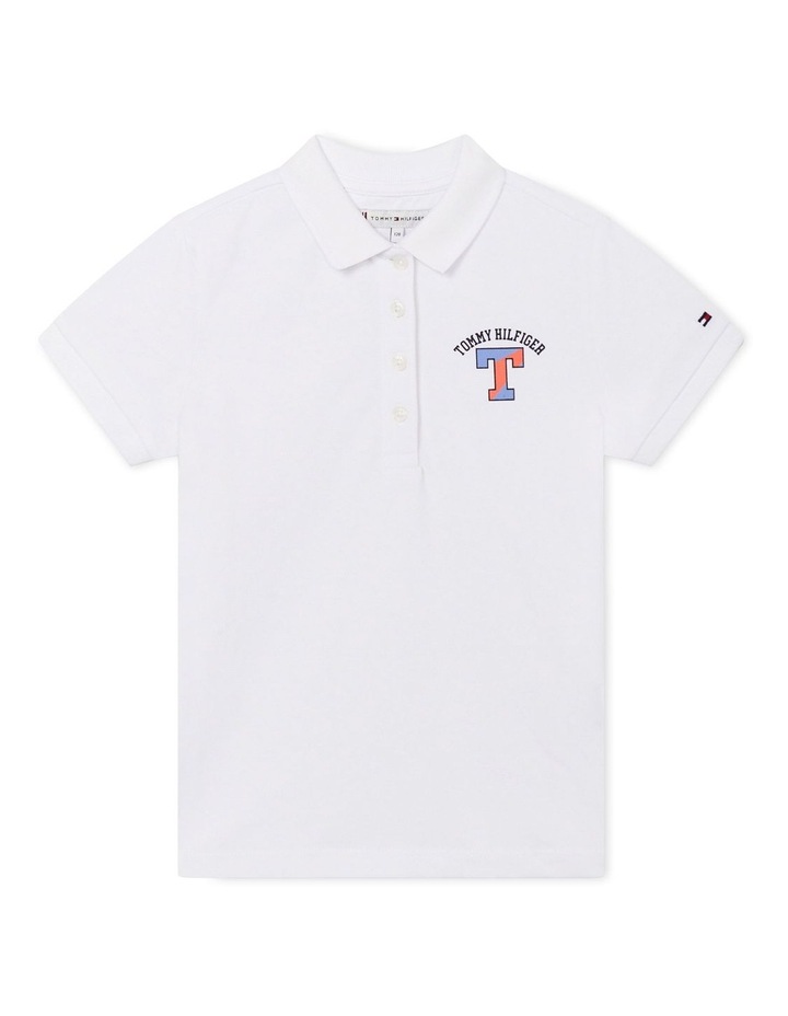 Girls 8-16 WCC Varsity T Polo in White
