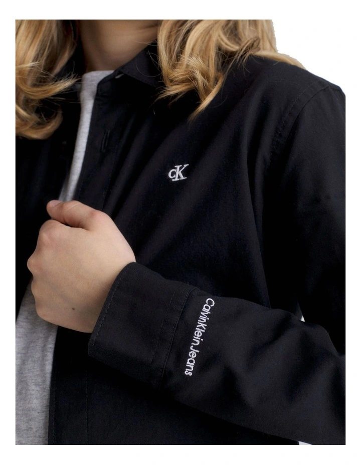 BOYS 8-16 Regular Ceremony Shirt in Black image 3