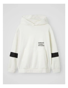 Noas Hooded Sweatshirt in White