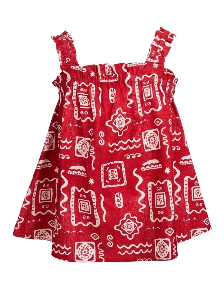 Amalfi Top (8 - 16 Years) in Print image 5