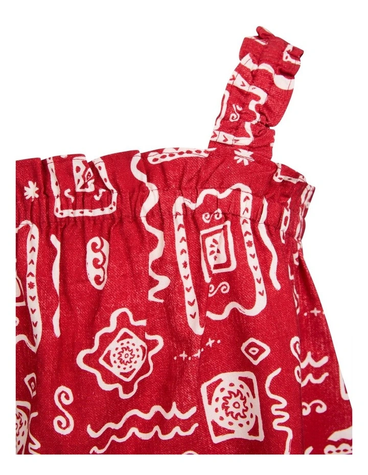 Amalfi Top (8 - 16 Years) in Print image 7