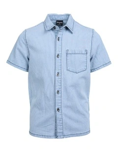 PinStripe Prize Shirt 3-7 in Blue
