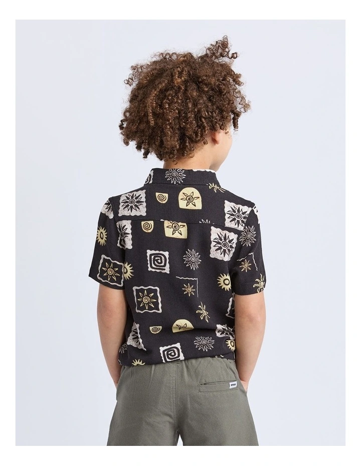 Sun Shirt (3-7 Years) in Black image 3
