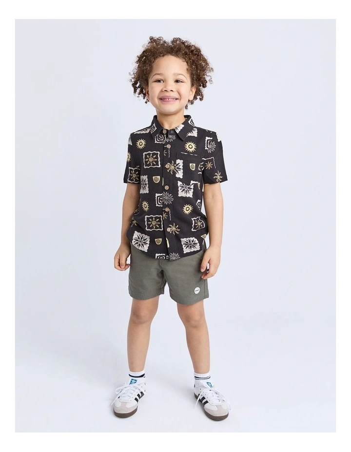Sun Shirt (3-7 Years) in Black image 4