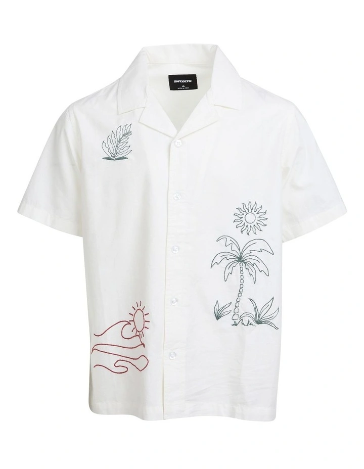 All Day Shirt (3-7 Years) in White image 1