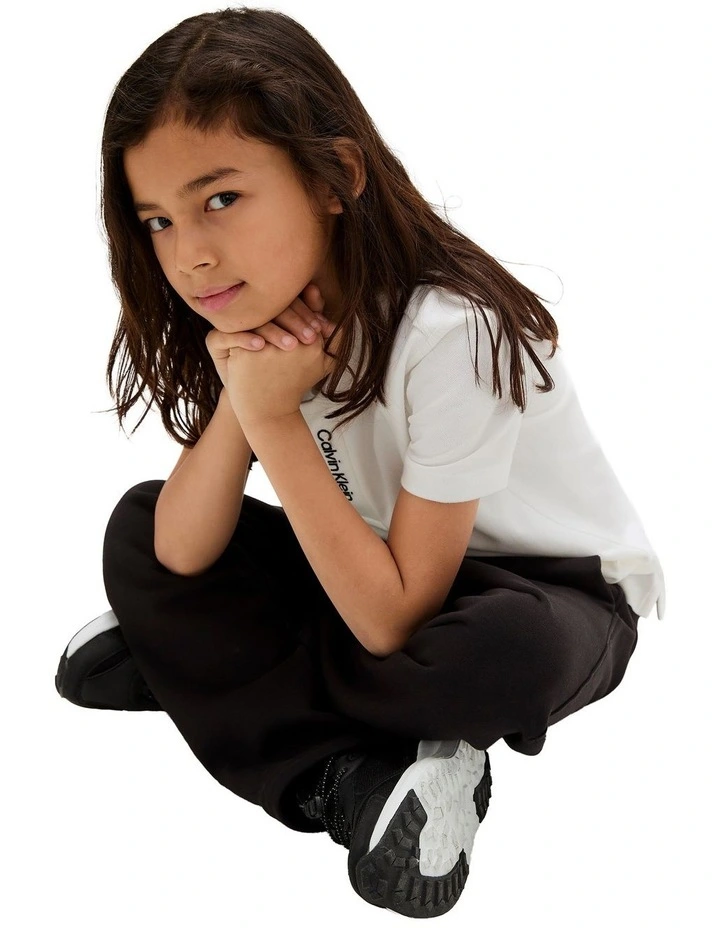 Pique Polo Shirt (8-16 Years) in White image 4