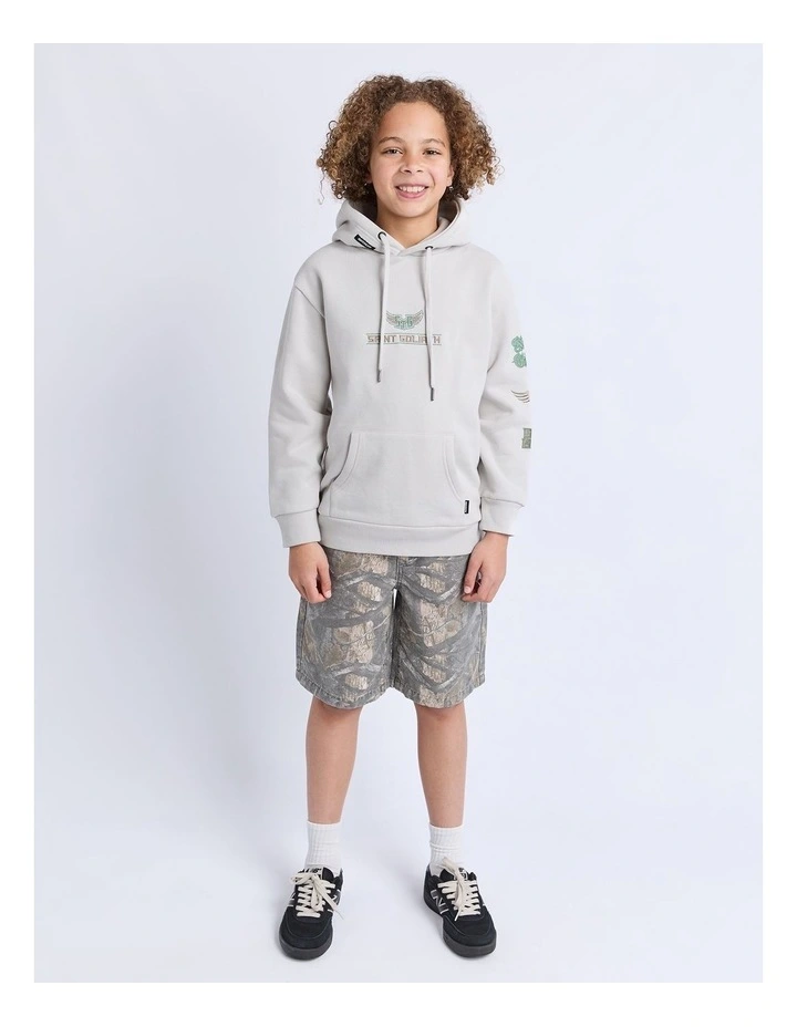Wings Hoodie (8-16 Years) in Grey image 4