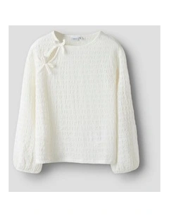 Belindo Bow Top in White