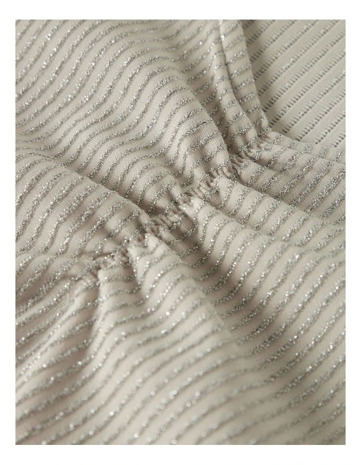 Sabi Long Sleeve Top in Beige image 3