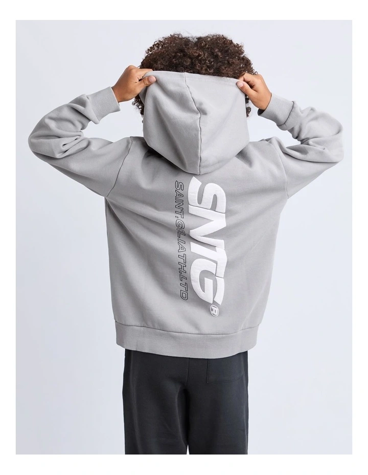 Challenger Hoodie (8-16 Years) in Grey image 2