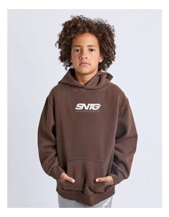 Challenger Hoodie (8-16 &ears) in Brown