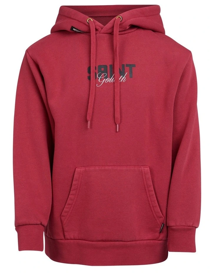 Upside Hoodie (8-16 Years) in Red image 6