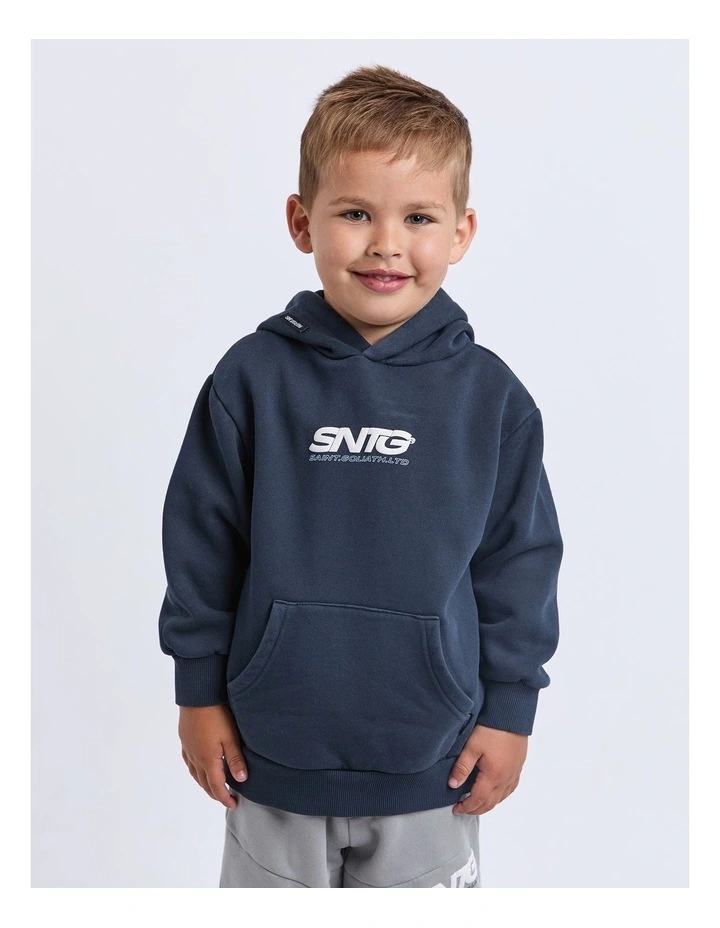 Challenger Hoodie (3-7 Years) in Blue image 1