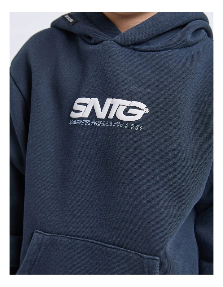 Challenger Hoodie (3-7 Years) in Blue image 4