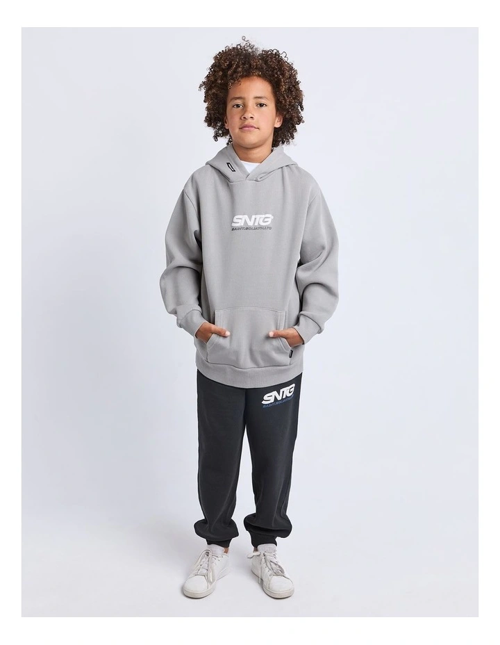 Challenger Hoodie (3-7 Years) in Grey image 3