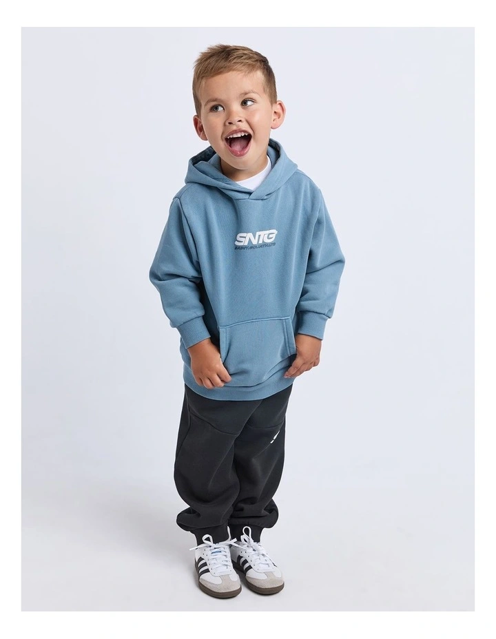 Challenger Hoodie (3-7 Years) in Blue image 3