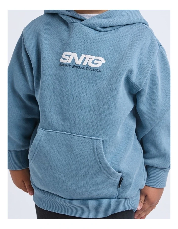 Challenger Hoodie (3-7 Years) in Blue image 4