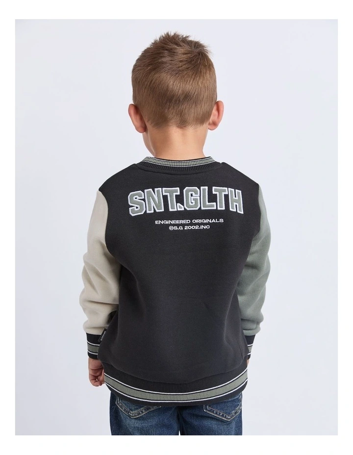 Casper Crew T-shirt (8-16 Years) in Black image 2