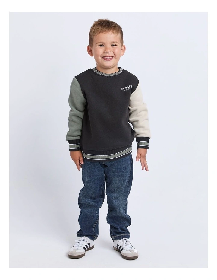 Casper Crew T-shirt (8-16 Years) in Black image 3