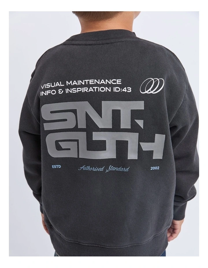 Road Trip Crew T- shirt (3-7 Years) in Black image 4