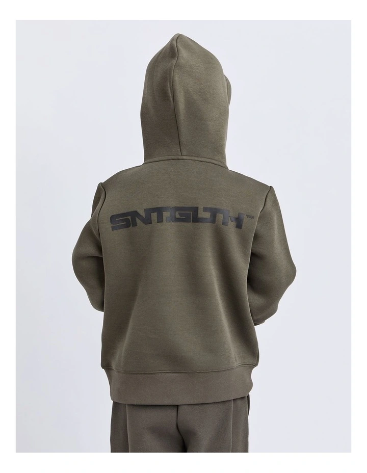 Freestyle Hoodie (3-7 Years) in Green image 2