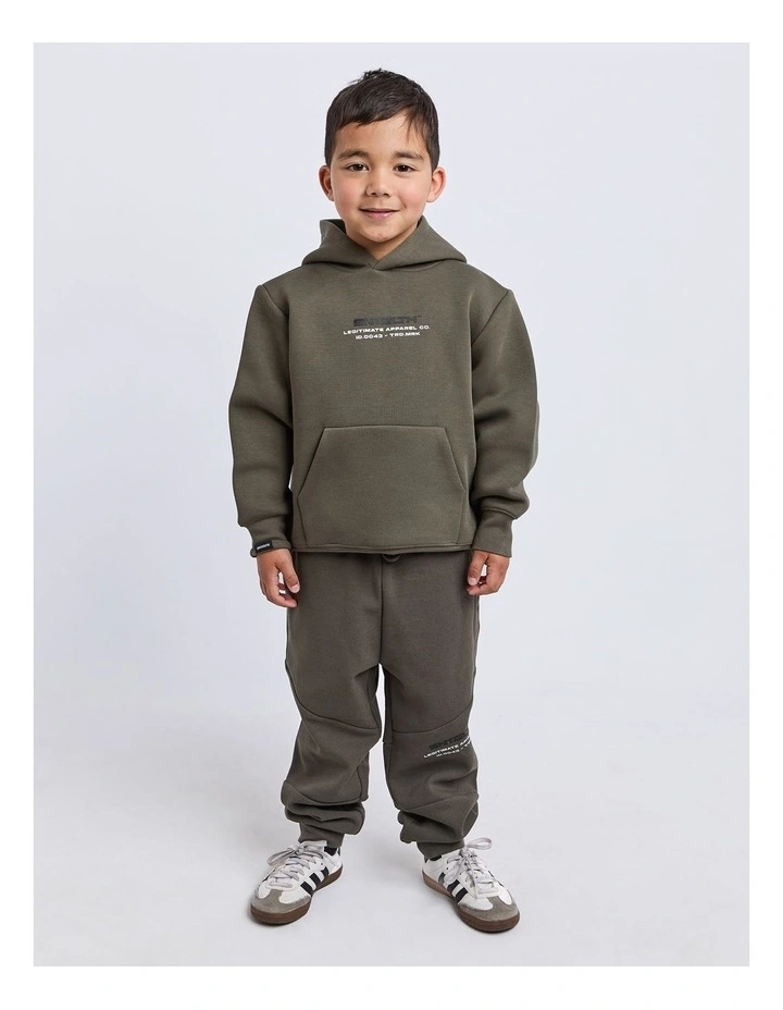 Freestyle Hoodie (3-7 Years) in Green image 3
