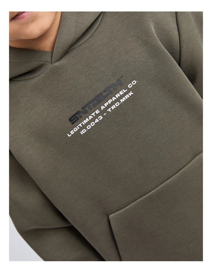 Freestyle Hoodie (3-7 Years) in Green image 4