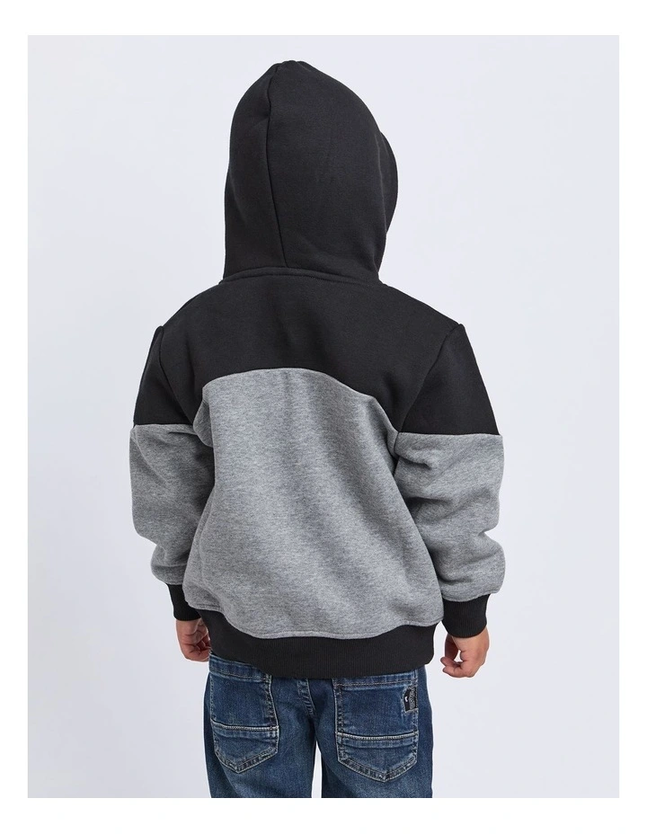 Top Deck Hoodie (3-7 Years) in Grey image 2