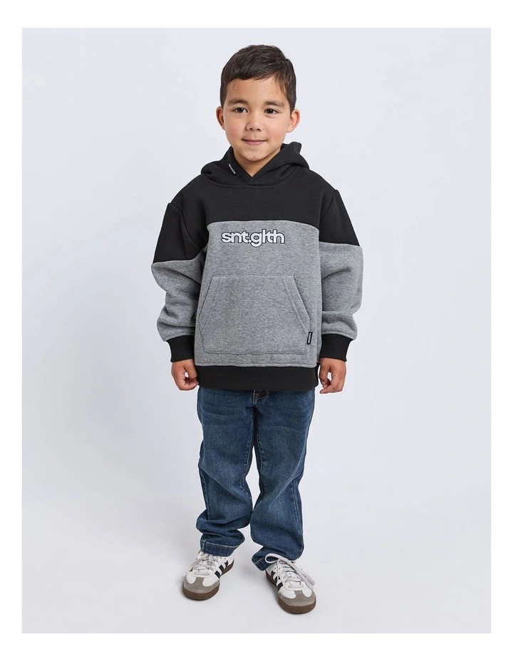 Top Deck Hoodie (3-7 Years) in Grey image 3