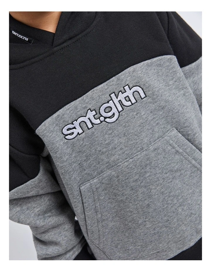 Top Deck Hoodie (3-7 Years) in Grey image 4