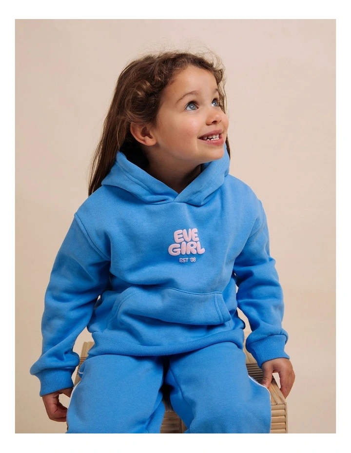 Sports Club Hoodie (3-7 Years) in Blue image 3