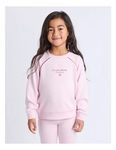 Aspen Crew (3 - 7 Years) in Pale Pink