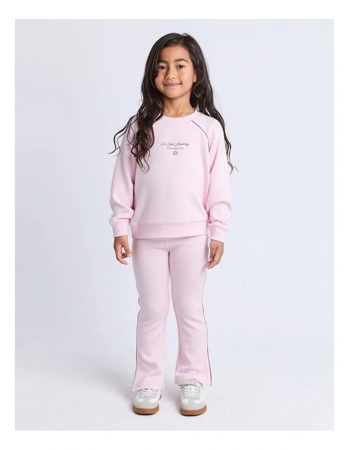 Aspen Crew (3 - 7 Years) in Pale Pink image 5