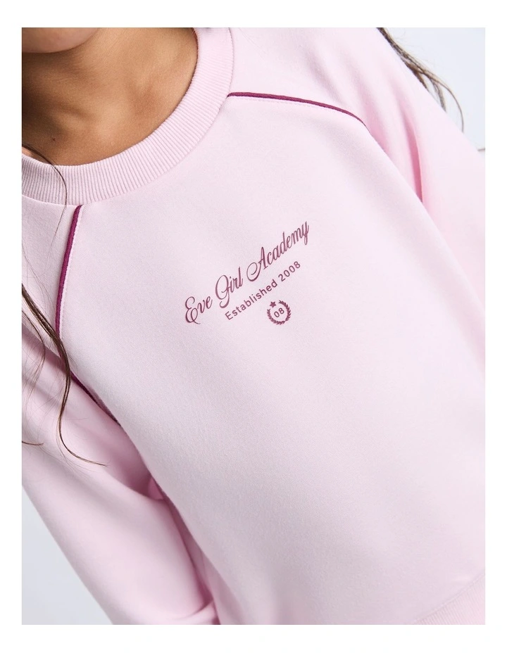 Aspen Crew (3 - 7 Years) in Pale Pink image 6