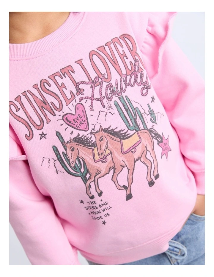 Howdy Crew (3-7 Years) in Pink image 4