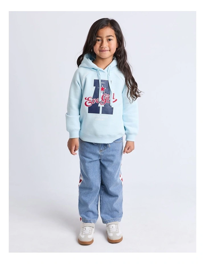 State League Hoodie (3 - 7 Years) in Light Blue image 3