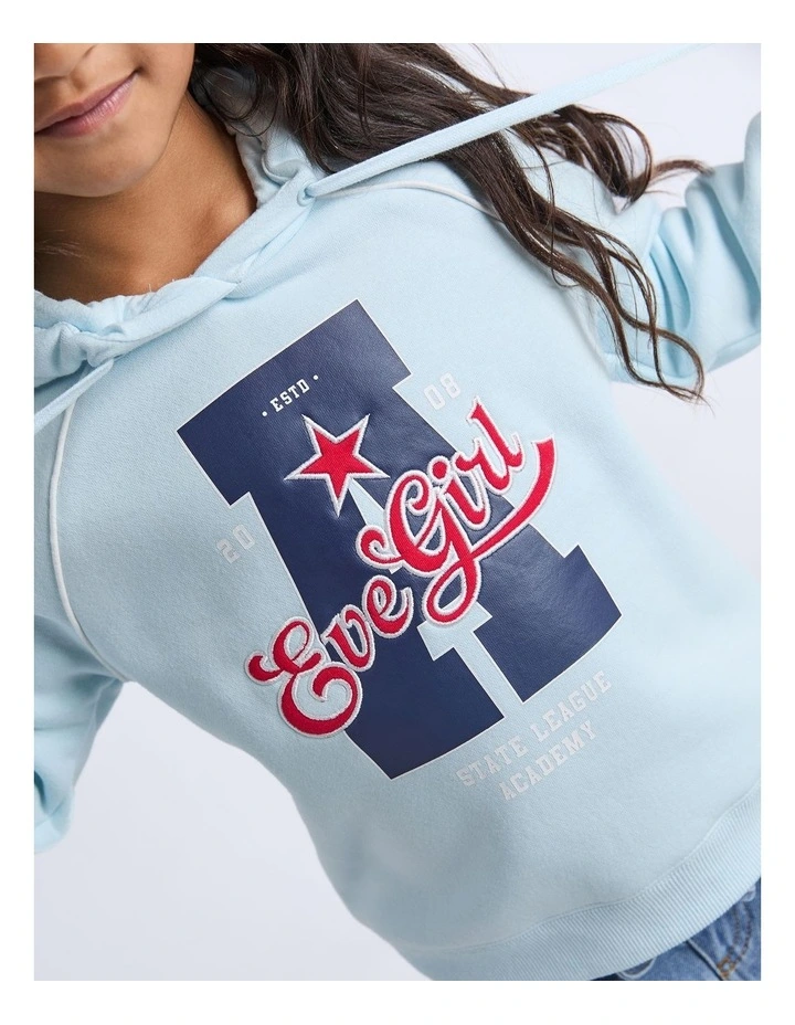 State League Hoodie (3 - 7 Years) in Light Blue image 4