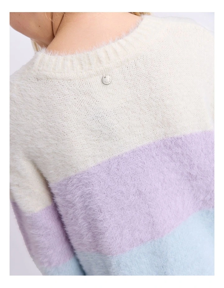 Hariette Knit Jumper (8 - 16 Years) in Blue image 4