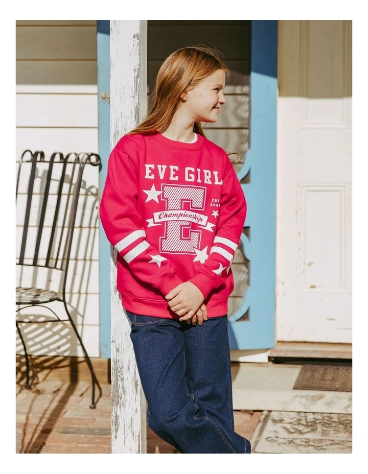 Superstar Crew (8 - 16 Years) in Red image 3