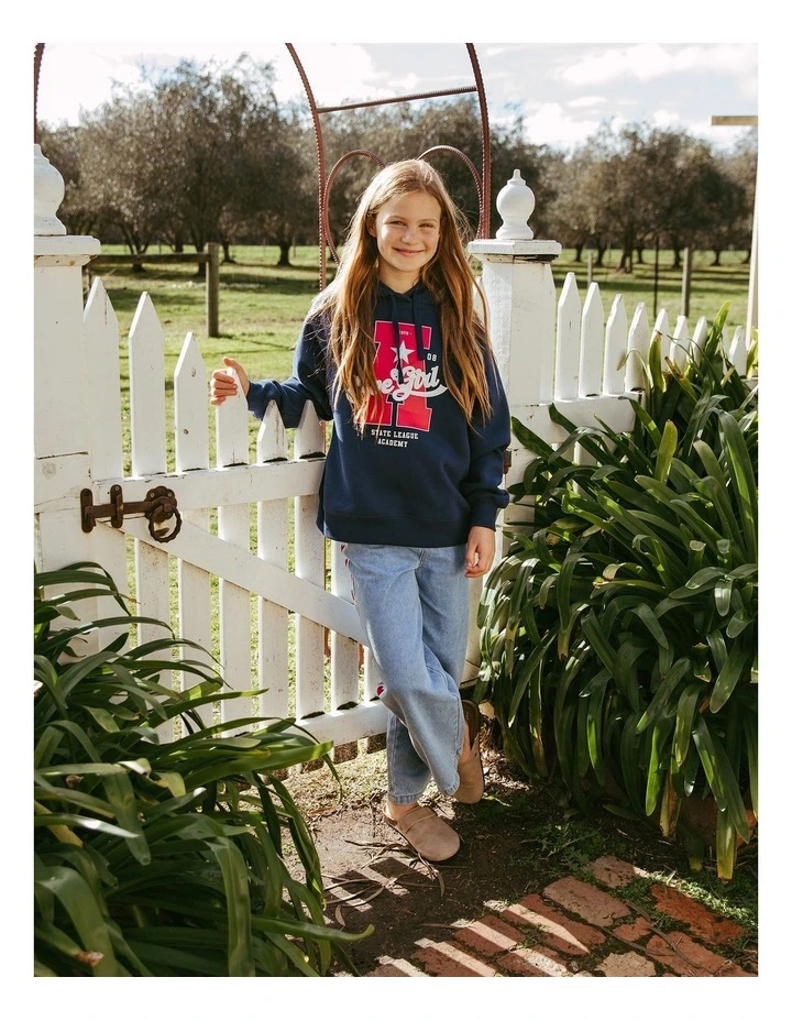State League Hoodie (8 - 16 Years) in Navy image 2