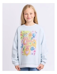 Zodiac Crew (8 - 16 Years) in Light Blue