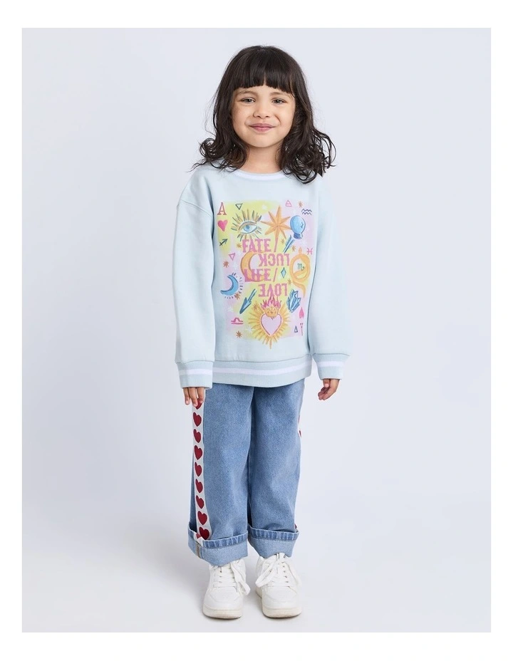 Zodiac Crew (3 - 7 Years) in Light Blue image 3